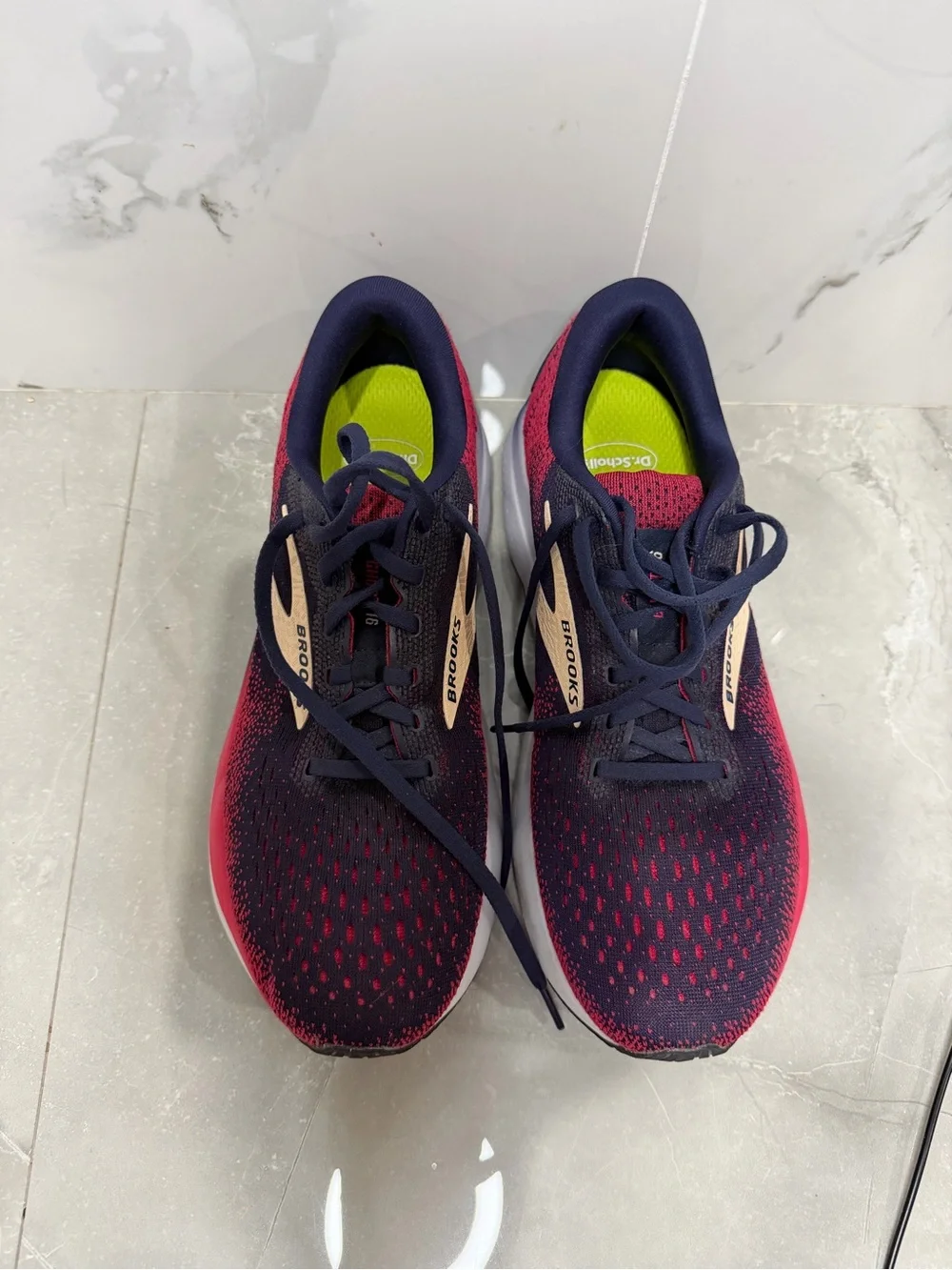 Brooks Ghost Women's Navy & Pink Running Shoes